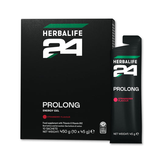 Prolong Energy Gel - Strawberry flavour - 10 x 45g sachets
